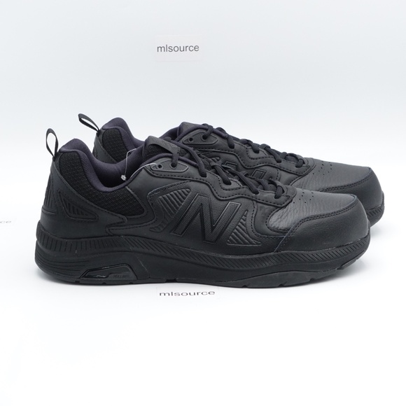 NEW XWIDE 4E Men's New Balance 857v3 Slip Resistant Leather Work Shoes - Picture 2 of 8